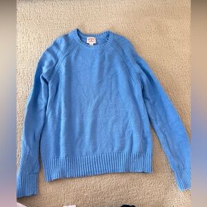 Brooks Brothers Sky Blue Crewneck Sweater